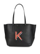 Kendall + Kylie Izzy Graphic Faux Leather Tote
