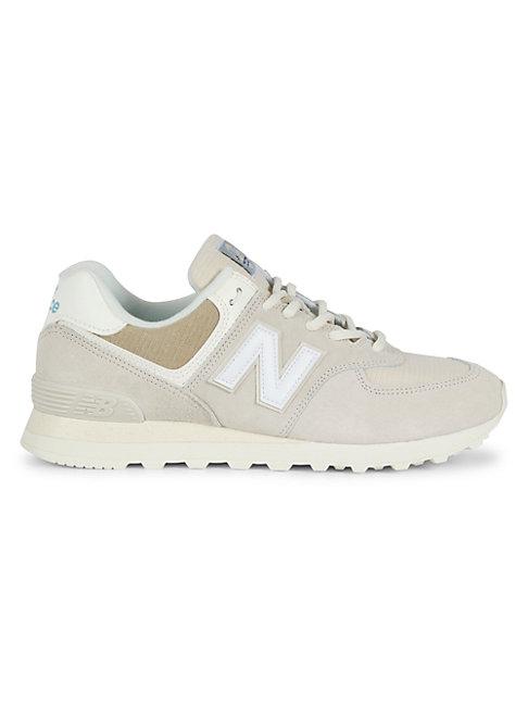 New Balance Suede & Textile Sneakers