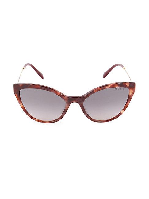 Miu Miu 55mm Cat Eye Sunglasses