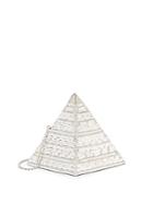 Judith Leiber Couture Pyramid Swarovski Crystal Clutch