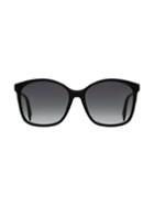 Fendi 57mm Oversized Round Sunglasses
