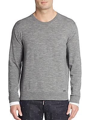 Dsquared2 S-cn Wool Poly Sweater
