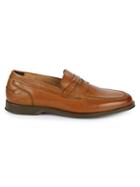 Cole Haan Grand Os Flemming Leather Penny Loafers