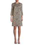 Escada Divisus Leopard-print Shift Dress