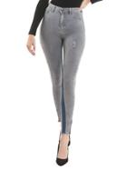 Lala Anthony High-rise Side Zip Skinny Jeans