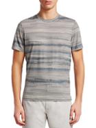 Saks Fifth Avenue Collection Printed Wave Tee