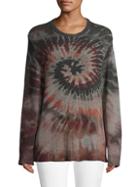 Valentino Printed Wool & Cashmere Blend Sweater