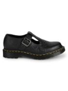 Dr. Martens Polley Floral-embossed Leather Shoes