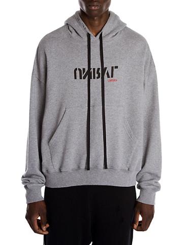 Unravel Project Space-dyed Oversized Logo Hoodie