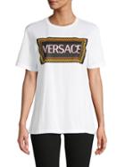 Versace Logo Graphic Cotton Tee