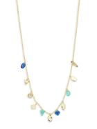 Gorjana Goldtone & Multicolored Crystal Necklace