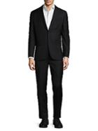 Yves Saint Laurent Regular Fit Solid Wool Suit