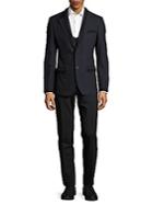 Dolce & Gabbana Modern Fit Trimmed Three-piece Suit