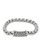 Saks Fifth Avenue Stainless Steel Herringbone Chain Bracelet