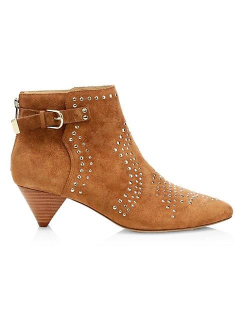 Joie Bickson Studded Suede Booties
