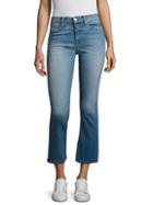 Hudson Jeans Brix High-rise Cropped Flared Jeans