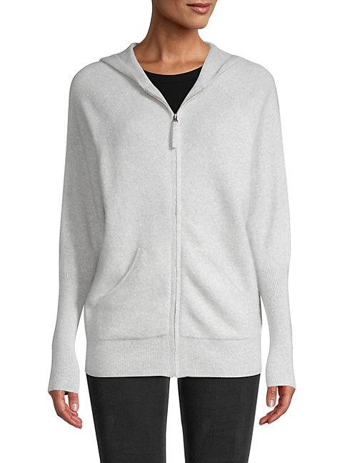 Saks Fifth Avenue Cashmere Knit Hoodie