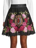 Dolce & Gabbana Lace Embroidered Skirt