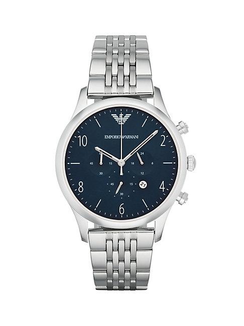 Emporio Armani Beta Stainless Steel Chronograph Watch