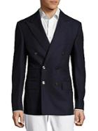 Tom Ford Classic-fit Double-breasted Long-sleeve Jacket