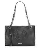 Valentino By Mario Valentino Vera Leather Chain Shoulder-strap Bag