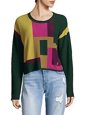 Versace Jeans Colorblock Sweater