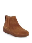 Fitflop Suede Flat Ankle Boots