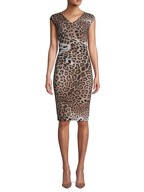 Roberto Cavalli Leopard-print Dress