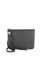 Alexander Mcqueen Studded Leather Crossbody Pouch