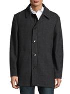 Ralph Lauren Herringbone Wool-blend Topcoat
