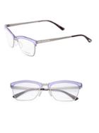 Tom Ford 54mm Metal Soft Square Optical Glasses