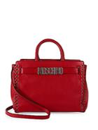 Moschino Timeless Leather Satchel