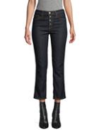 Ag Jeans High-rise Button Crop Jeans