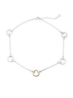 Gurhan Gold & Sterling Silver Necklace