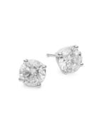 Diana M Jewels 14k White Gold & 3 Tcw Diamond Stud Earrings