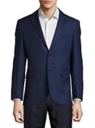 Yves Saint Laurent Solid Wool Sportcoat
