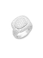 Estate Jewelry Collection Seidengang Diamond & 18k White Gold Ring