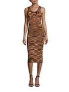 Sandro Roselia Abstract Printed Sheath Dress