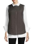 Lafayette 148 New York Bailey Quilted Vest