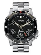 Nixon Ranger Gmt Stainless Steel Watch