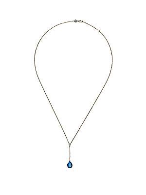 Olivia B 14k Yellow Gold Pear Shaped Drop Necklace