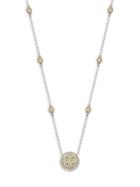 Effy 14k White & Yellow Gold & Diamond Pendant Necklace