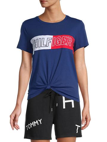Tommy Hilfiger Sport Knotted Logo T-shirt