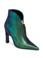 Marni Irredescent Hinge Leather Booties