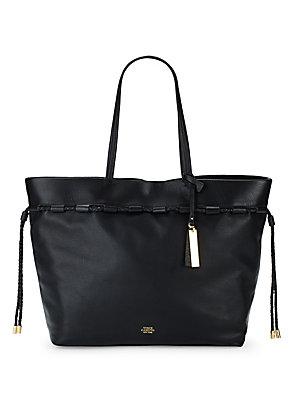 Vince Camuto Solid Leather Tote