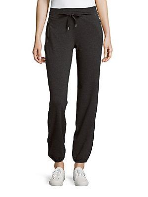 Marc New York By Andrew Marc Performance Solid Cotton-blend Pants