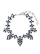 Oscar De La Renta Multicolored Crystal Parlor Necklace