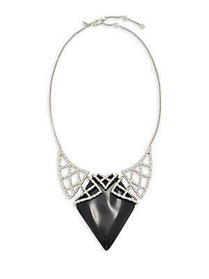 Alexis Bittar Swarovski Crystal & Lucite Necklace