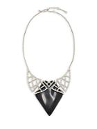 Alexis Bittar Swarovski Crystal & Lucite Necklace