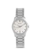 Gucci Diamond & Mother-of-pearl Stainless Steel Bracelet Watch